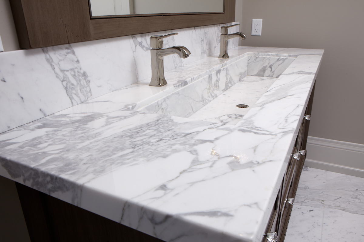 Marble Trough Sink - Granite By Design